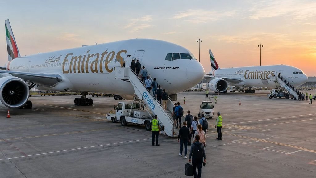 Two Boeing 777-300 Aircraft