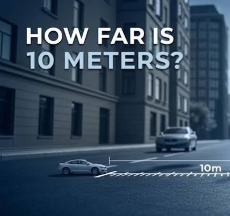 How Far Is 10 Meters? Visualize This Distance With Familiar Objects