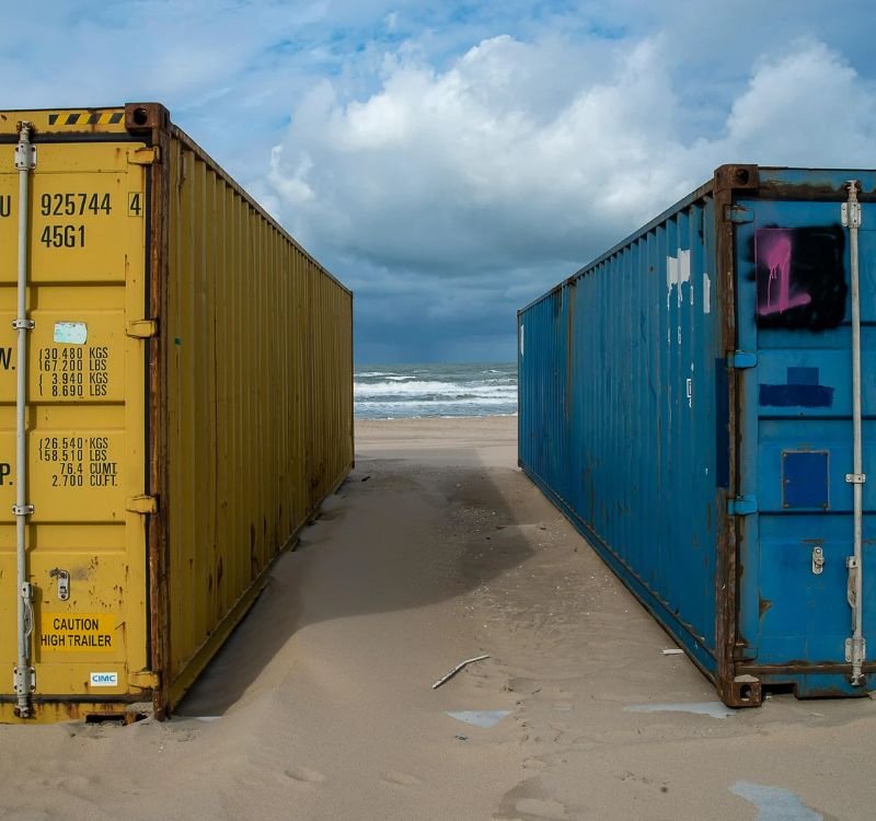 A Standard Shipping Container
